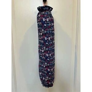 Handmade Plastic Bag Holder- Cancer awareness